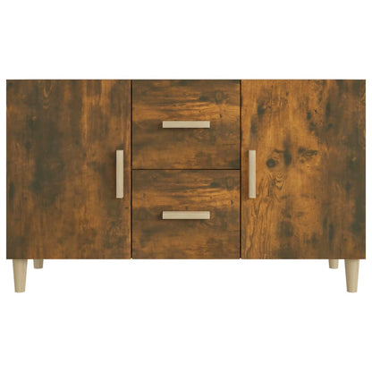 Sideboard Smoked Oak 100x36x60 cm Engineered Wood
