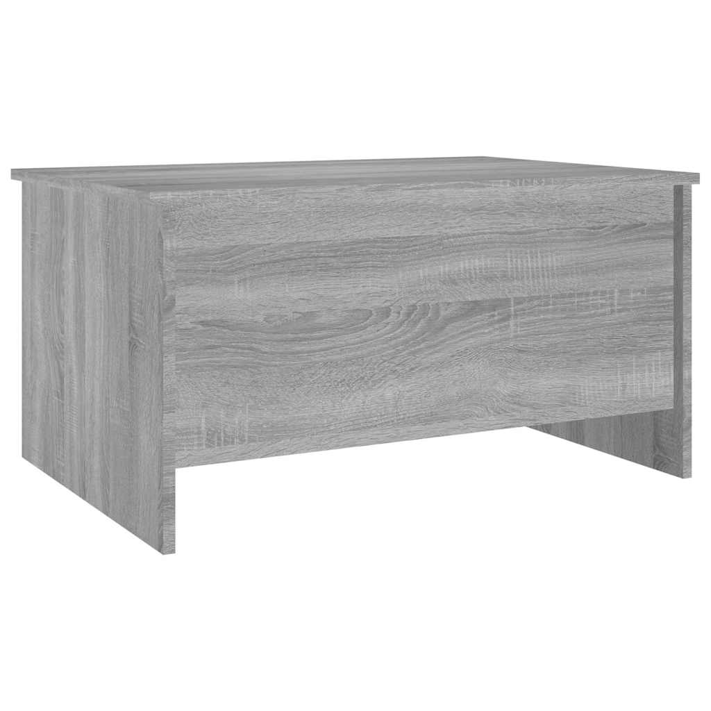 Coffee Table Grey Sonoma 80x55,5x41,5 cm Engineered Wood