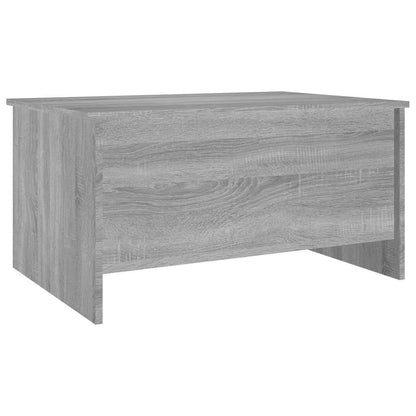 Coffee Table Grey Sonoma 80x55,5x41,5 cm Engineered Wood