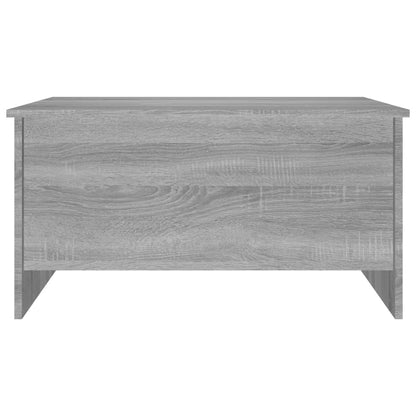 Coffee Table Grey Sonoma 80x55.5x41.5 cm Engineered Wood