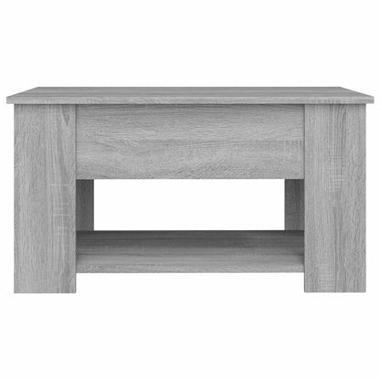 Coffee Table Grey Sonoma 79x49x41 cm Engineered Wood