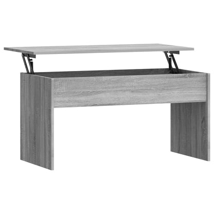 Coffee Table | Grey Sonoma | Engineered Wood | Standard | Sliding Top