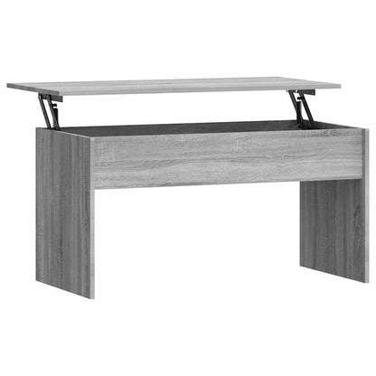 Coffee Table Grey Sonoma 102x50,5x52,5 cm Engineered Wood