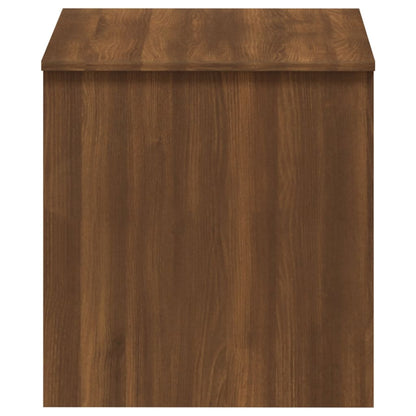 Coffee Table Brown Oak 102x50.5x52.5 cm Engineered Wood