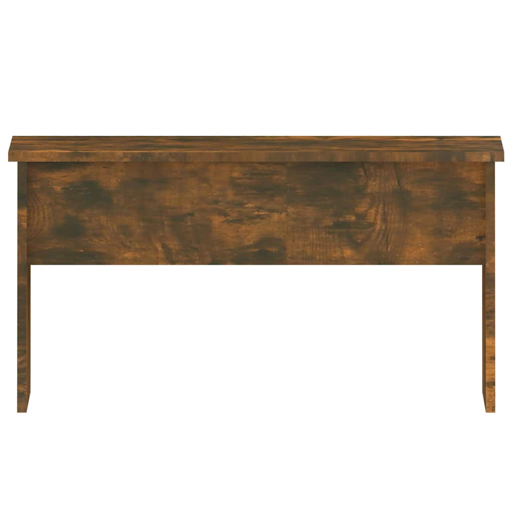 Coffee Table Smoked Oak 80x50,5x41,5 cm Engineered Wood