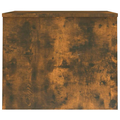 Coffee Table Smoked Oak 80x50,5x41,5 cm Engineered Wood