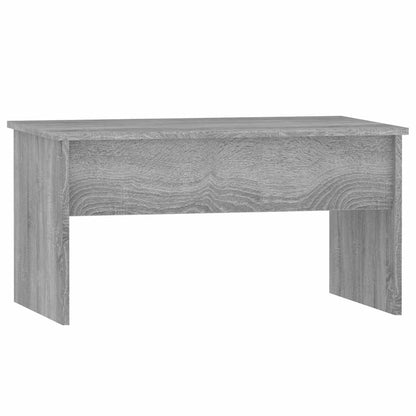 Coffee Table Grey Sonoma 80x50,5x41,5 cm Engineered Wood