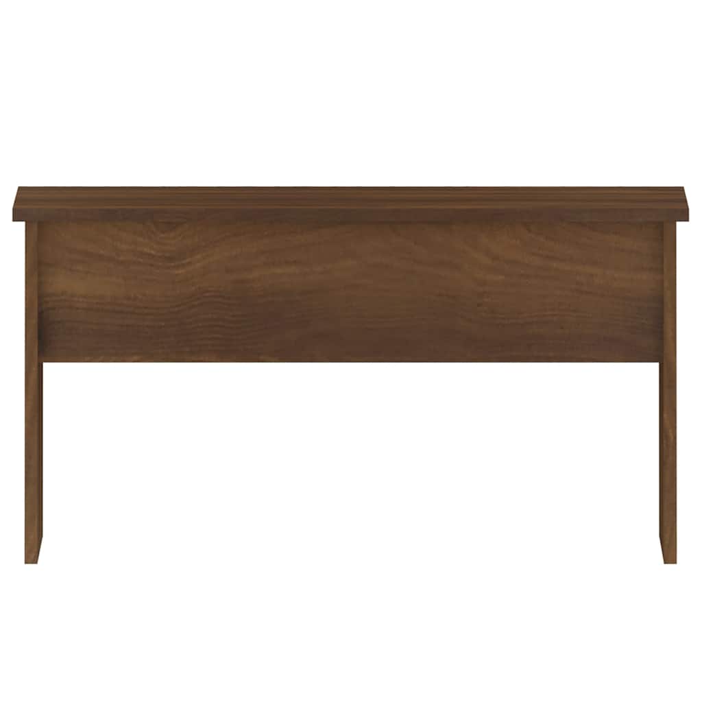 Coffee Table Brown Oak 80x50.5x41.5 cm Engineered Wood