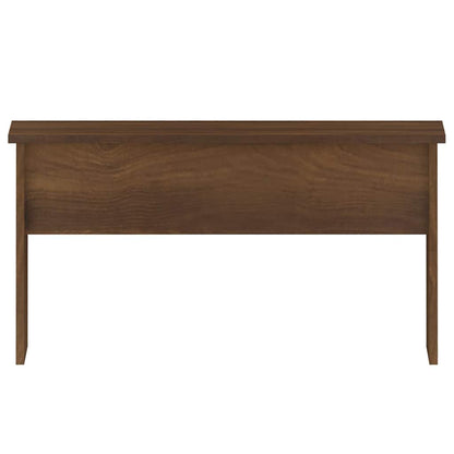 Coffee Table Brown Oak 80x50.5x41.5 cm Engineered Wood