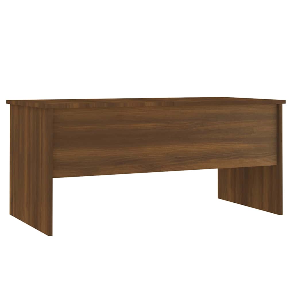 Coffee Table | Brown Oak | Engineered Wood | Medium