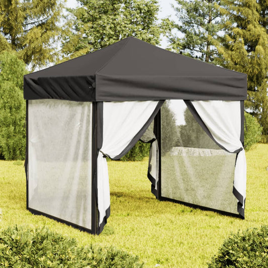 Party Tent | Anthracite | 210D oxford fabric | 2x2 m | Foldable