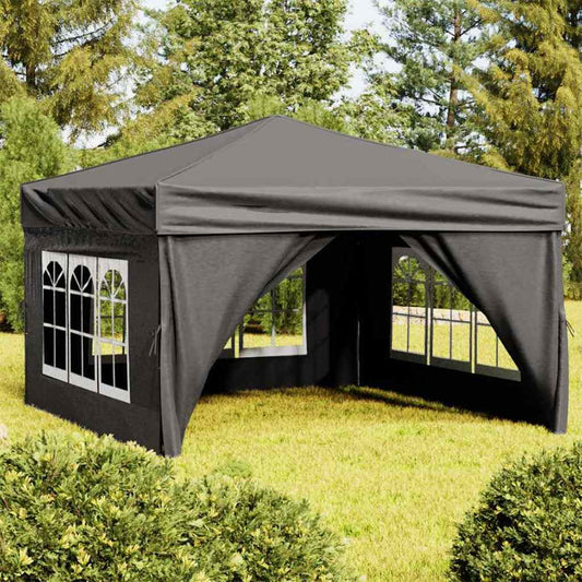 Party Tent | Anthracite | 210D oxford fabric, PE, Steel | 3x3 m