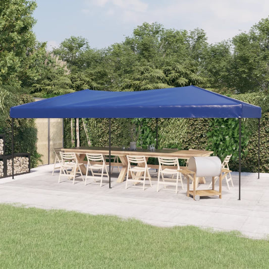 Party Tent | Blue | 210D oxford fabric with silver coating | 3x6 m