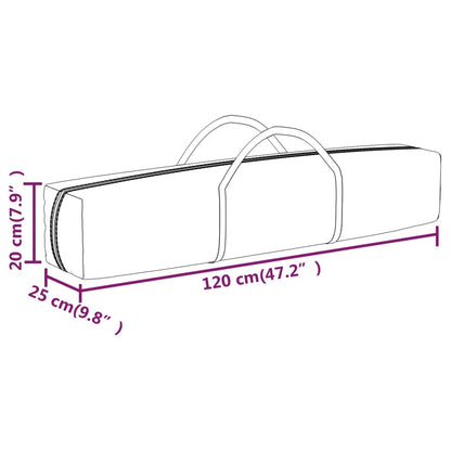 Folding Party Tent Taupe 3x6 m