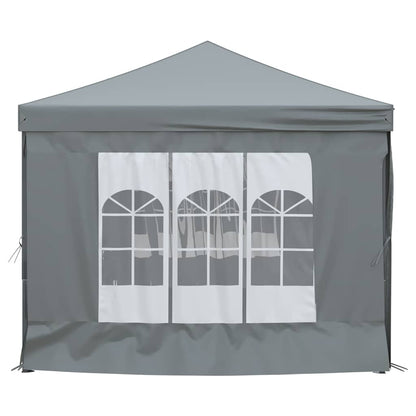 Folding Party Tent with Sidewalls Anthracite 3x6 m