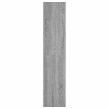 Book Cabinet/TV Cabinet Grey Sonoma 36x30x143 cm Engineered Wood