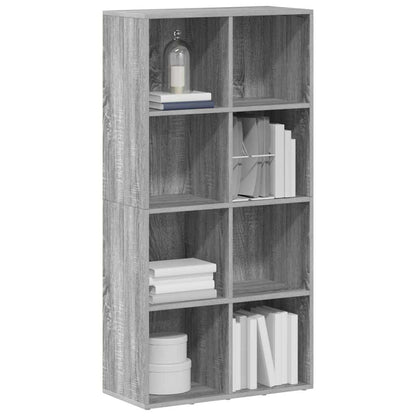 Book Cabinet/Sideboard Grey Sonoma 66x30x130 cm Engineered Wood