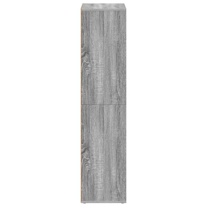 Book Cabinet/Sideboard Grey Sonoma 66x30x130 cm Engineered Wood