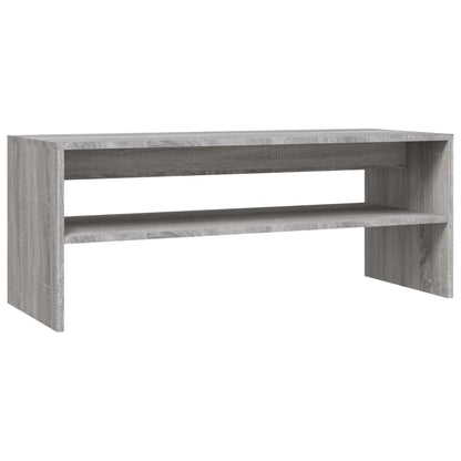 Coffee Table Grey Sonoma 100x40x40 cm Engineered Wood