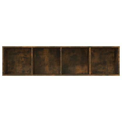 Book Cabinet/TV Cabinet Smoked Oak 143x30x36cm Engineered Wood