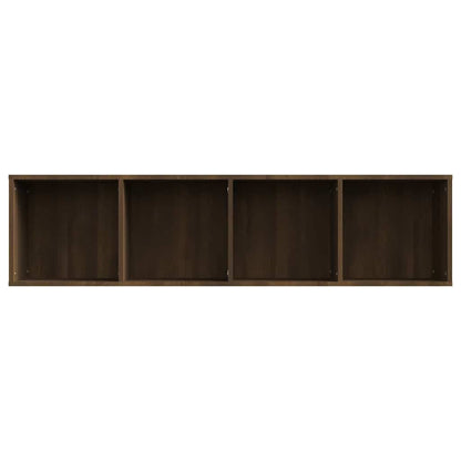 Book Cabinet/TV Cabinet Brown Oak 143x30x36cm Engineered Wood