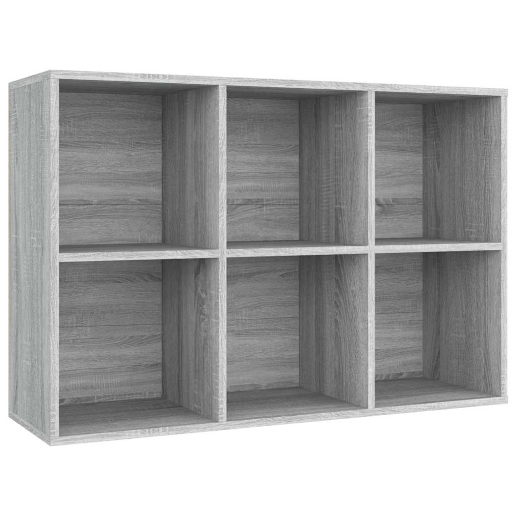 Book Cabinet/Sideboard Grey Sonoma 66x30x98 cm Engineered Wood
