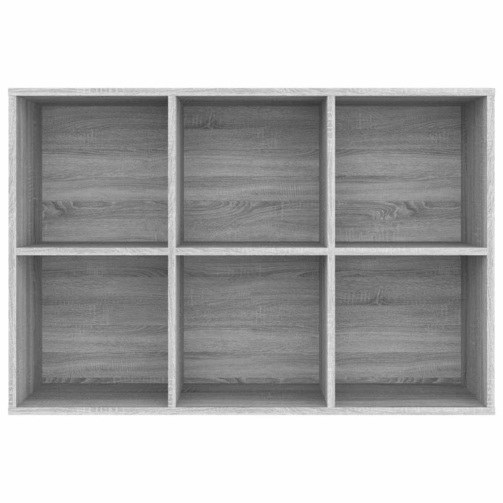 Book Cabinet/Sideboard Grey Sonoma 66x30x98 cm Engineered Wood