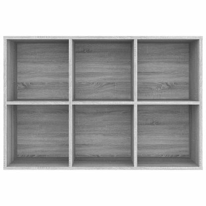Book Cabinet/Sideboard Grey Sonoma 66x30x98 cm Engineered Wood