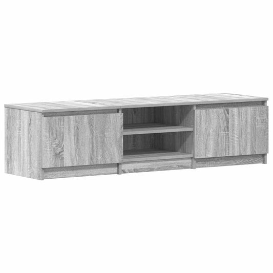 TV Cabinet Grey Sonoma 140x40x35,5 cm Engineered Wood