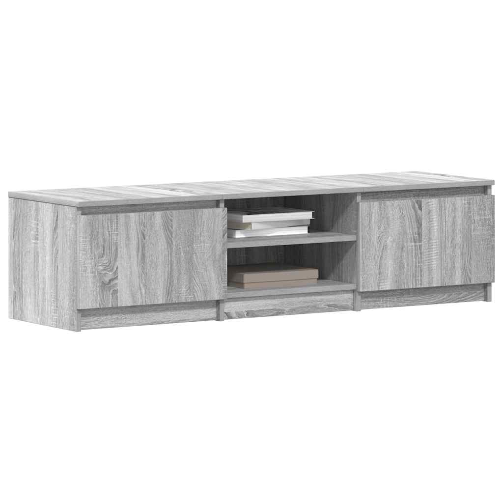 TV Cabinet Grey Sonoma 140x40x35,5 cm Engineered Wood