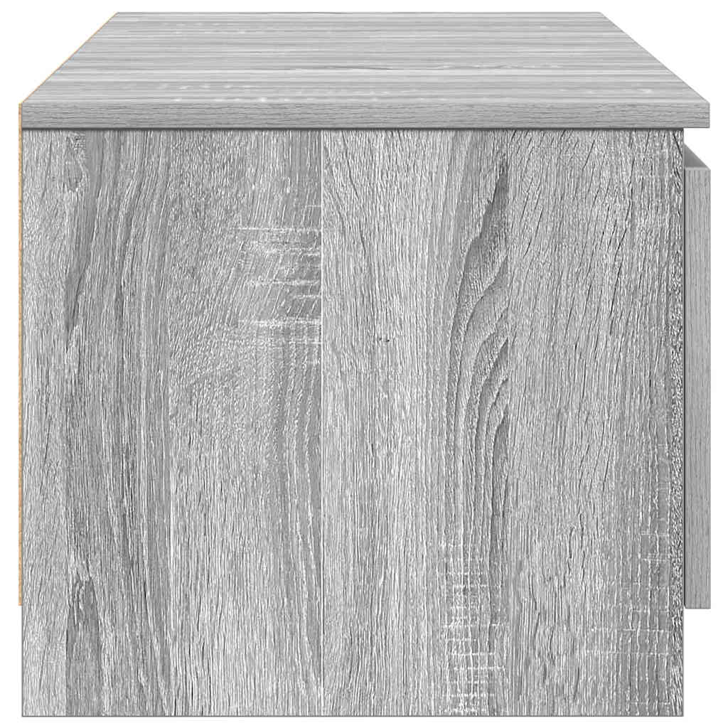 TV Cabinet Grey Sonoma 140x40x35,5 cm Engineered Wood
