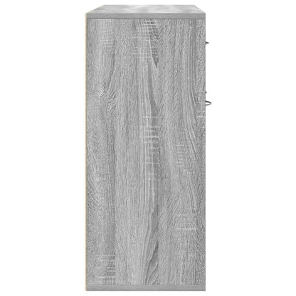 Sideboard Grey Sonoma 88x30x70 cm Engineered Wood