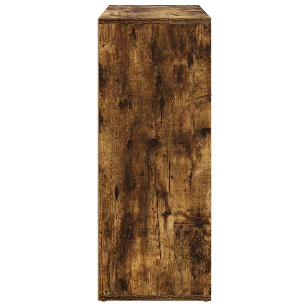 Sideboard Smoked Oak 60x30x75 cm Engineered Wood
