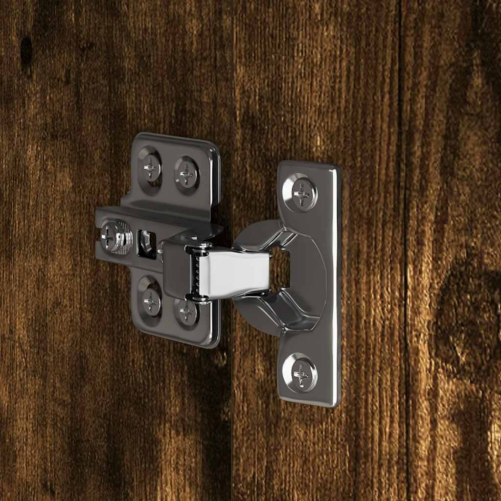 Sideboard Smoked Oak 60x30x75 cm Engineered Wood