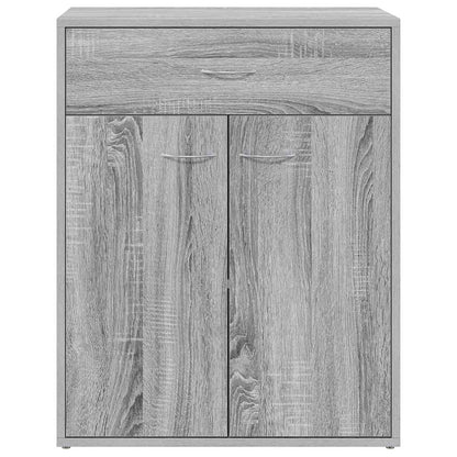 815376 vidaXL Sideboard Grey Sonoma 60x30x75 cm Engineered Wood