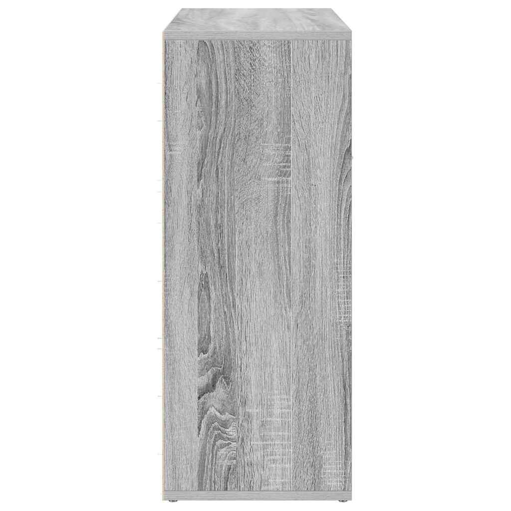 815376 vidaXL Sideboard Grey Sonoma 60x30x75 cm Engineered Wood