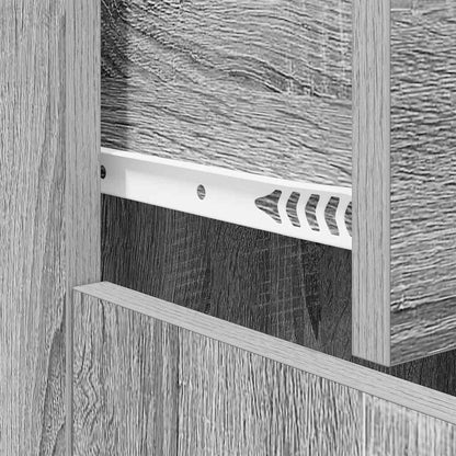 Sideboard Grey Sonoma 60x30x75 cm Engineered Wood