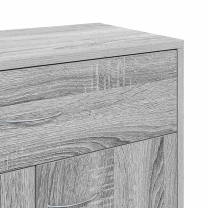 Sideboard Grey Sonoma 60x30x75 cm Engineered Wood