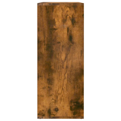 Sideboard Smoked Oak 60x30x75 cm Engineered Wood