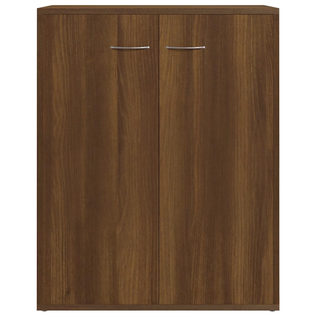 Sideboard Brown Oak 60x30x75 cm Engineered Wood