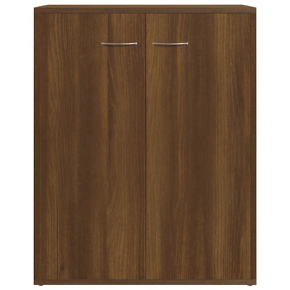 Sideboard Brown Oak 60x30x75 cm Engineered Wood