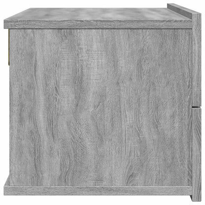 Bedside Cabinets 2 pcs Grey Sonoma 40x30x30 cm Engineered Wood