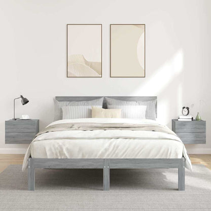 Bedside Cabinets 2 pcs Grey Sonoma 40x30x30 cm Engineered Wood