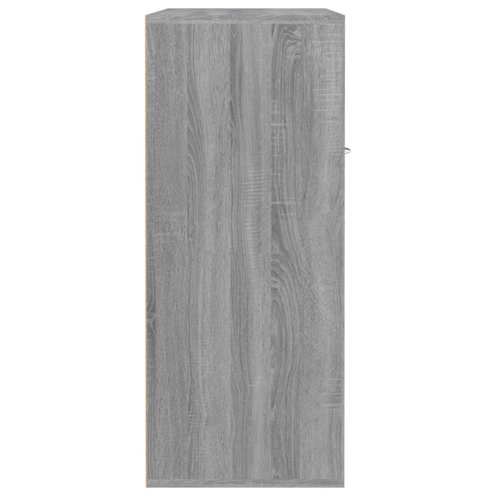 Shoe Cabinet | Grey Sonoma | Engineered Wood | Medium | Shoe Cabinet