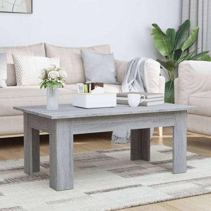 Coffee Table Grey Sonoma 100x60x42 cm Engineered Wood