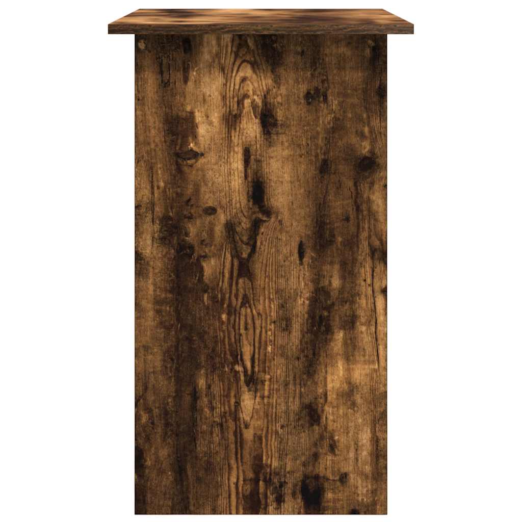 Desk Smoked Oak 80x45x74 cm Engineered Wood