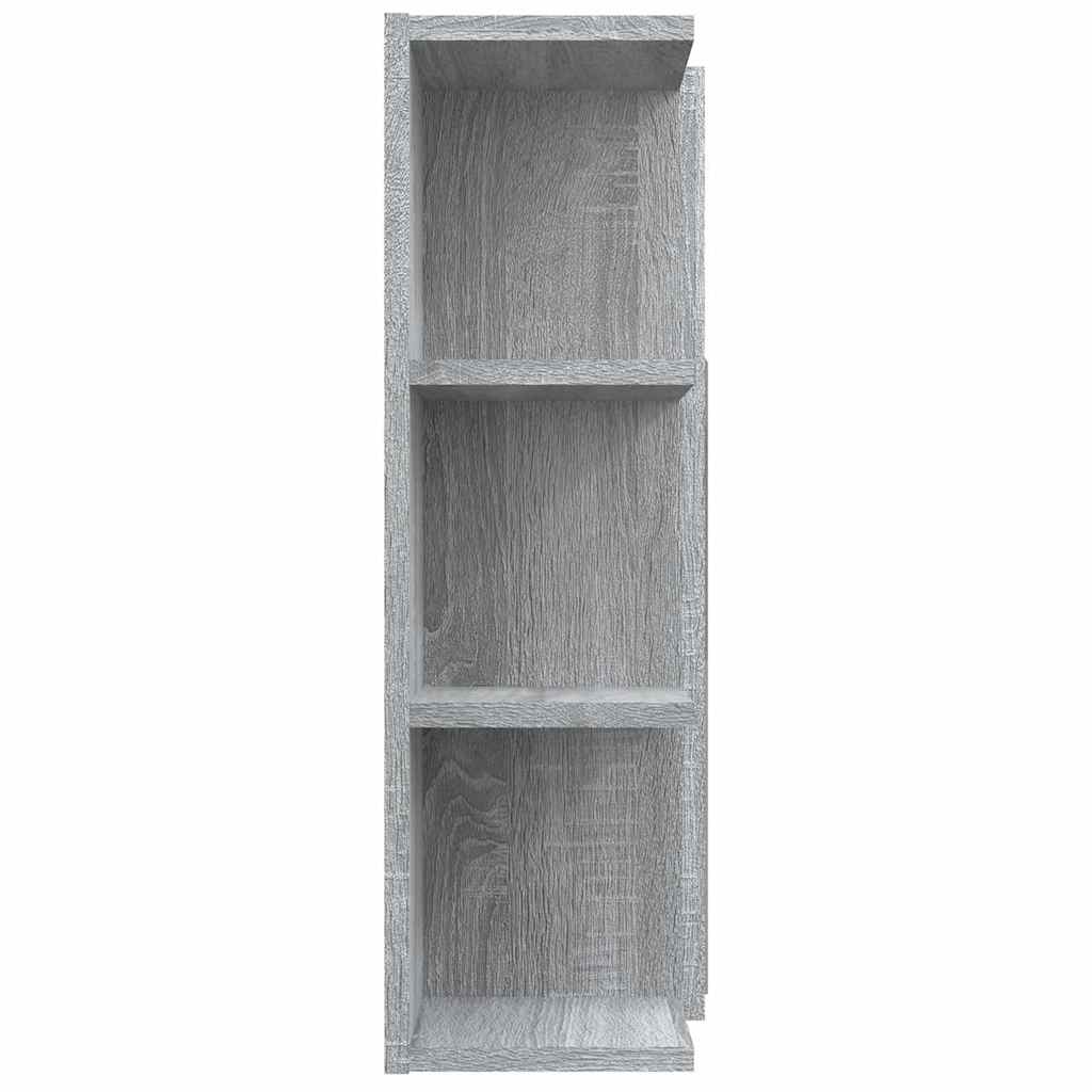 Bathroom Mirror Cabinet Grey Sonoma 80x20.5x64 cm