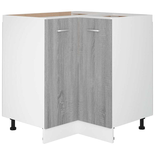 Kitchen Cabinet "Lyon" Grey Sonoma 75.5x75.5x81.5 cm