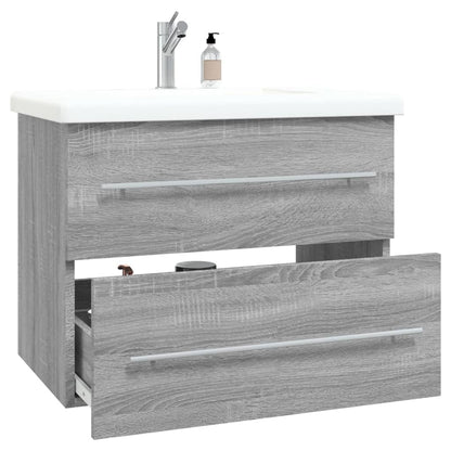 Sink Cabinet Grey Sonoma 60x38.5x48 cm Engineered Wood