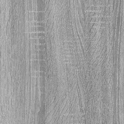 2 Piece Bathroom Furniture Set Grey Sonoma Engineered Wood